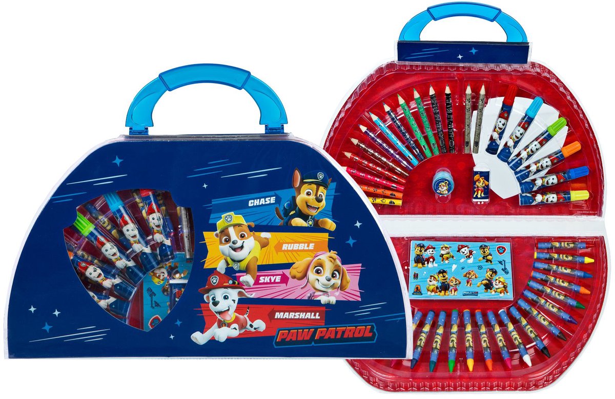 Paw Patrol kleurset - 51 stuks