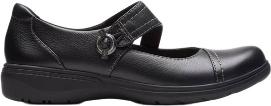 Clarks Carleigh Ray - dames ballerina - zwart - maat 41 (EU) 7 (UK)