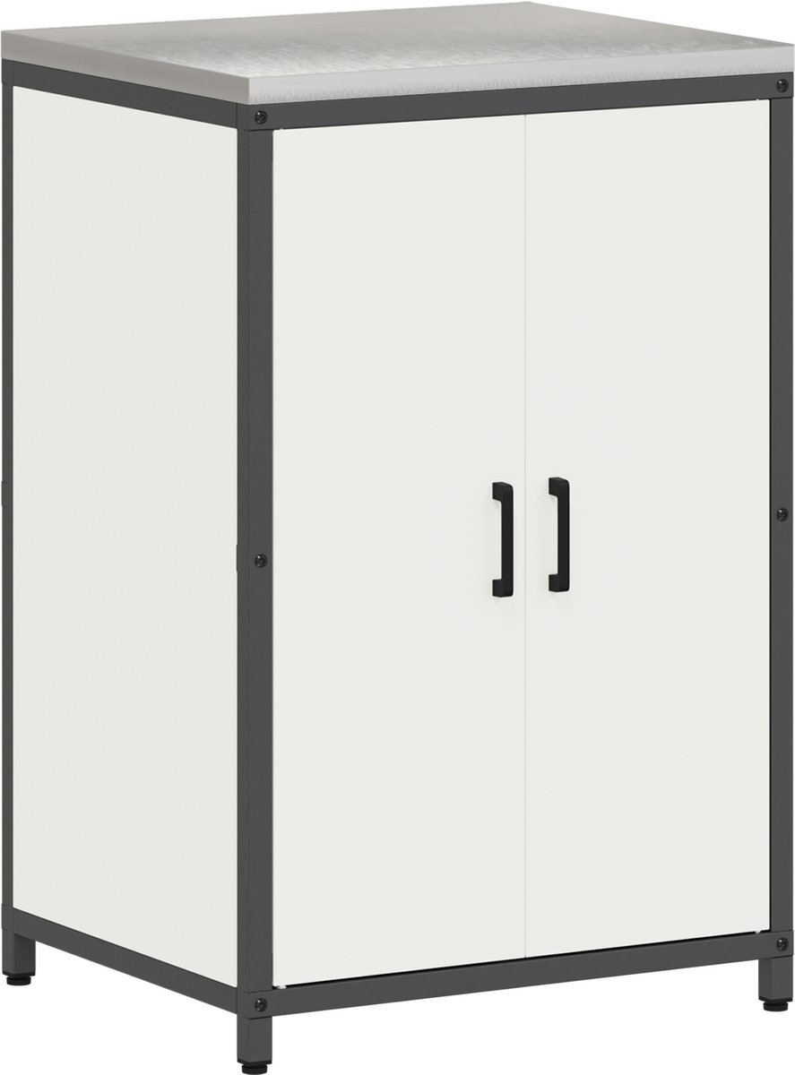 vidaXL Keukenrek stapelbaar 50x15x16 cm bewerkt hout