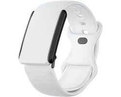 Strap-it Siliconen bandje met druksluiting - geschikt voor de Whoop 4.0 (wit)