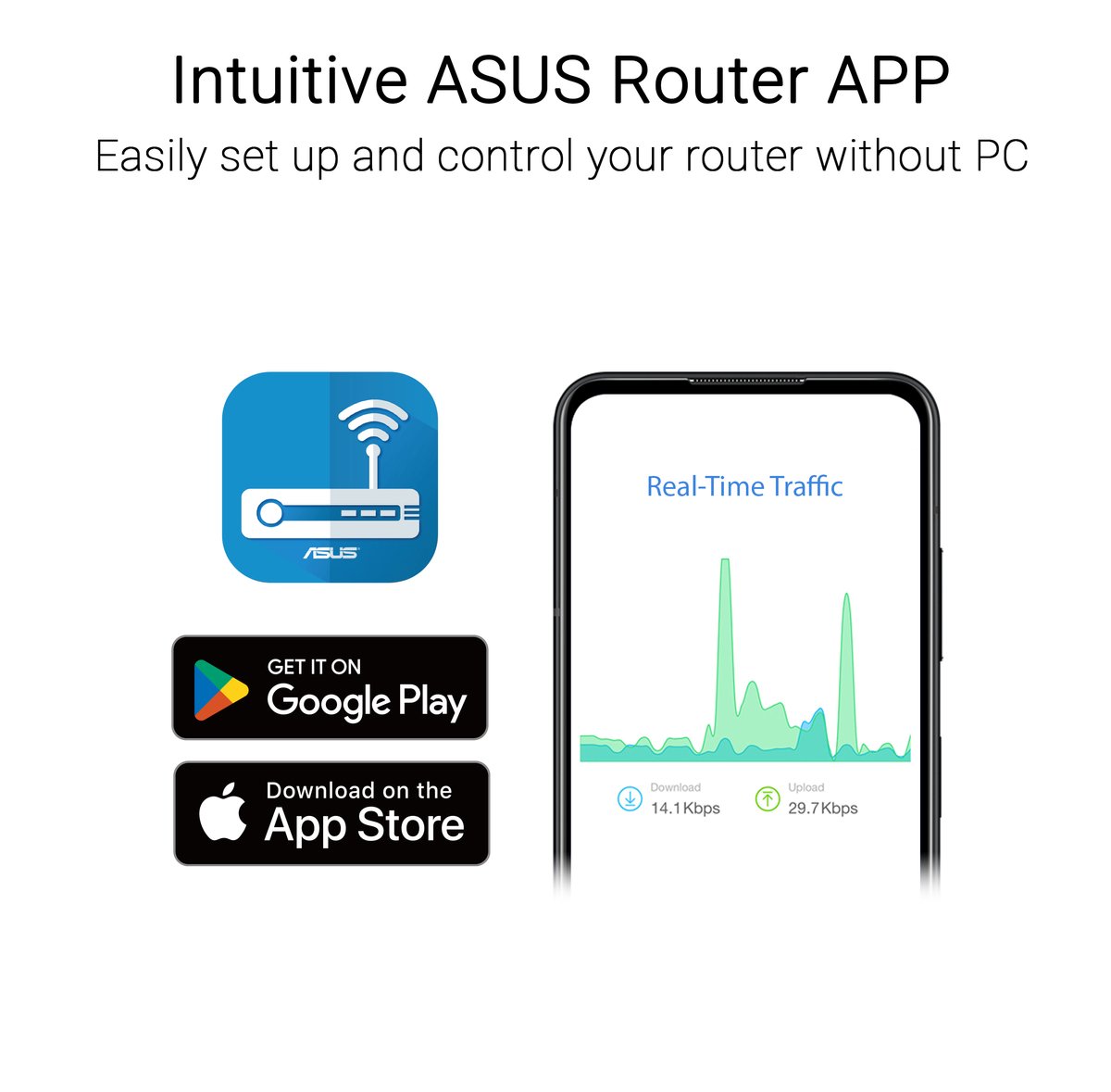 ASUS RT-AX52 Pro - Router - WiFi 6 - 3000 Mbps – foto 4