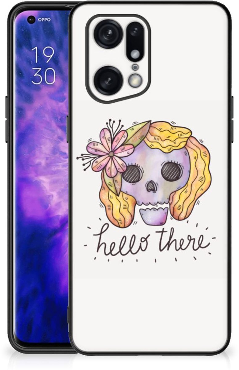 Telefoonhoesje OPPO Find X5 Pro Boho Skull