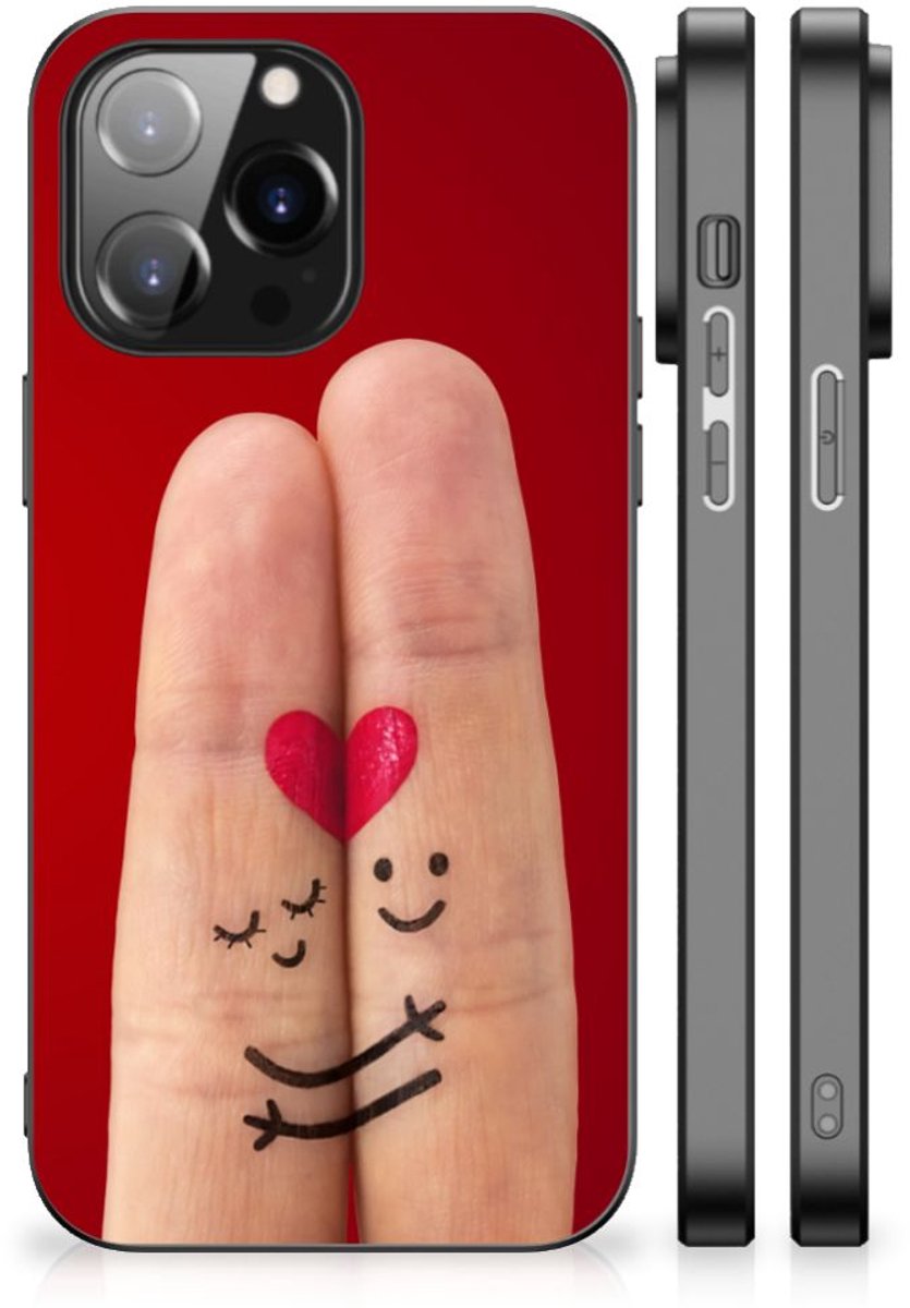Back Cover voor iPhone 14 Pro Max GSM Cover Liefde - Origineel Romantisch Cadeau