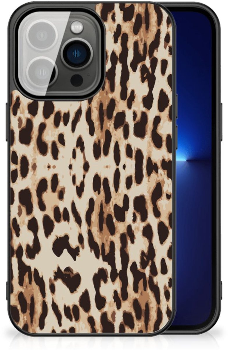 iPhone 13 Pro Dierenprint Telefoonhoesje Leopard