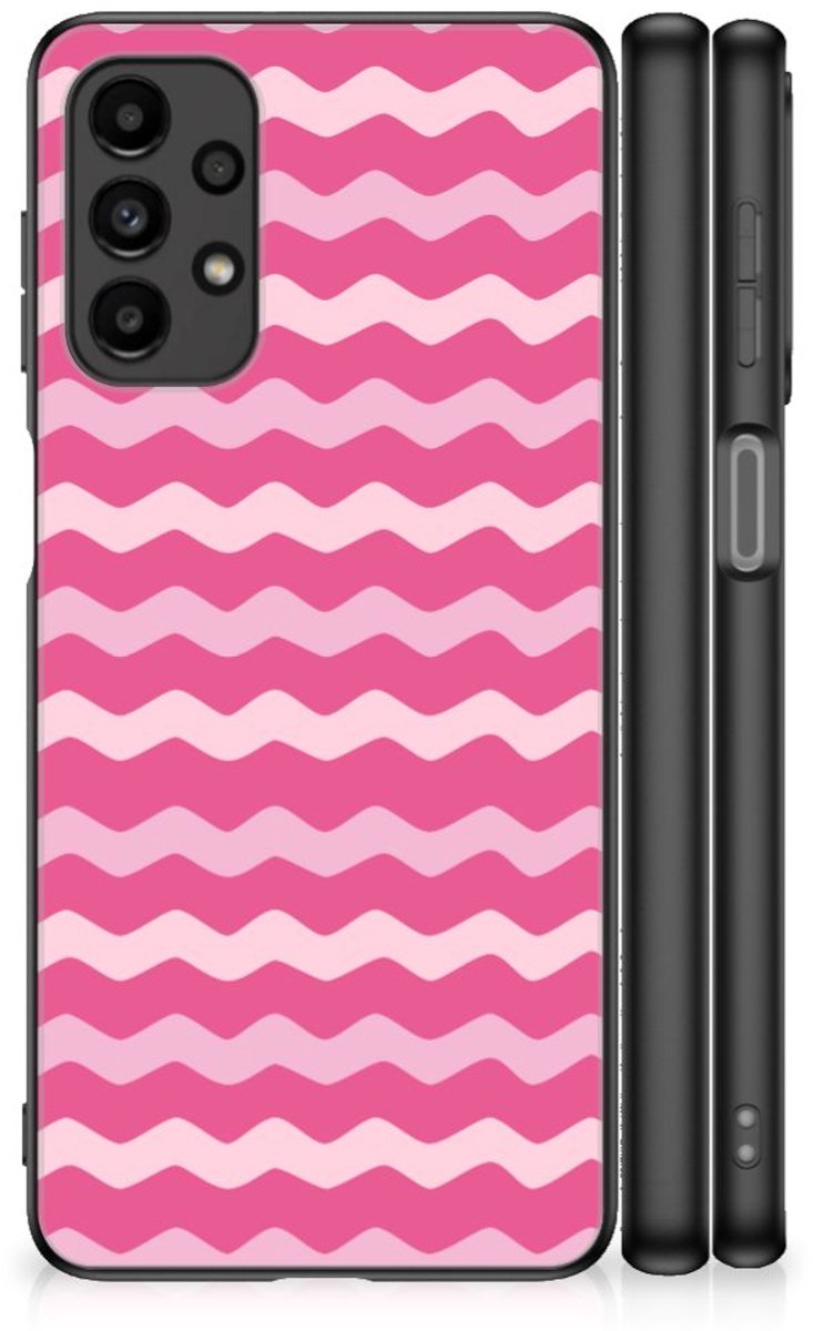 Samsung Galaxy A13 4G Back Case Waves Pink