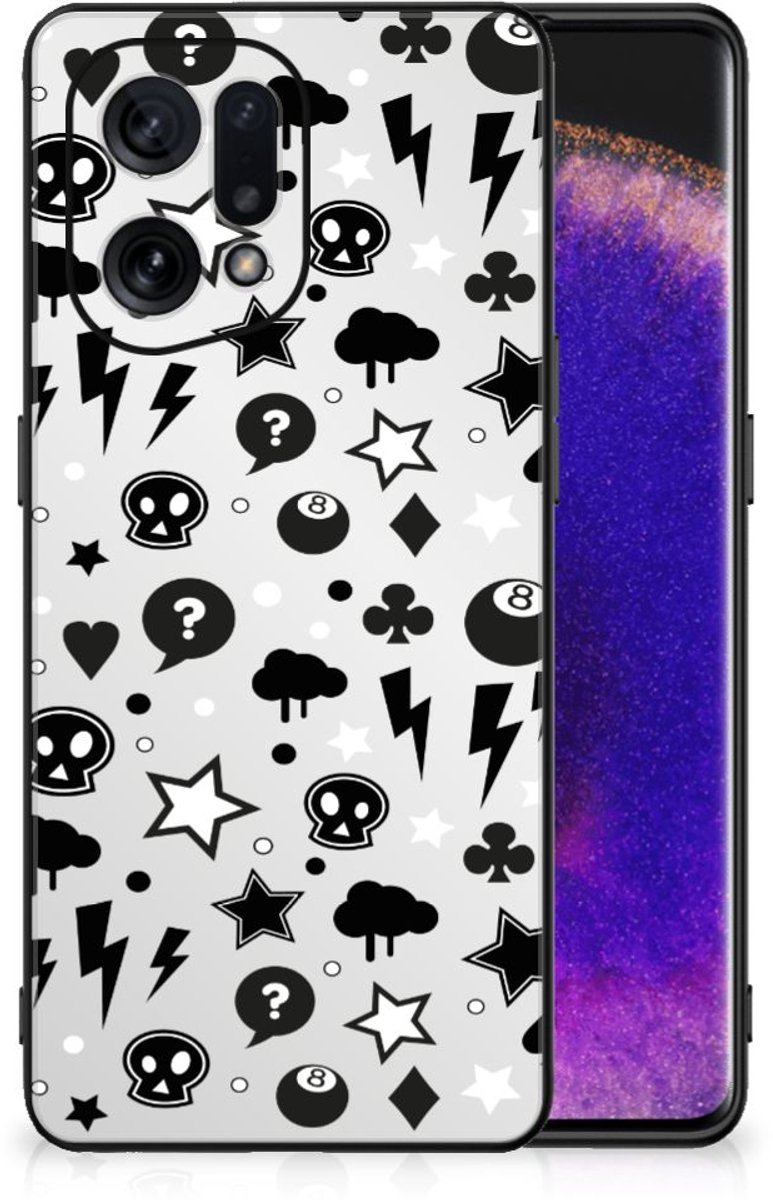 Telefoonhoesje OPPO Find X5 Silver Punk