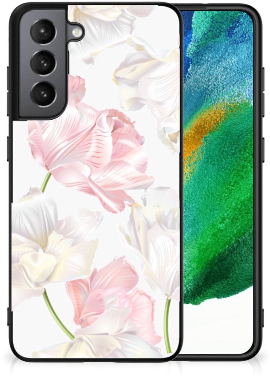 Samsung Galaxy S21FE Bloemen Hoesje Lovely Flowers