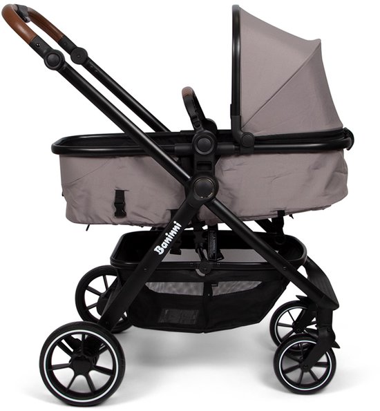 Baninni 3-in-1 Multi Standen Kinderwagen met Autostoel Adria Taupe van Baninni — afbeelding 3