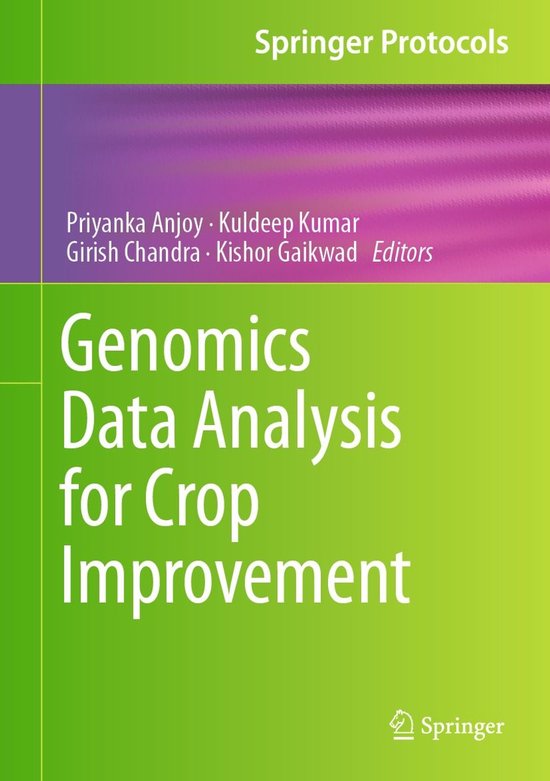 Springer Protocols - Genomics Data Analysis for Crop Improve ... - cover