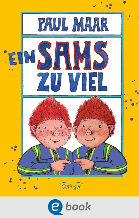 Das Sams 8 - Das Sams 8. Ein Sams zu viel - cover