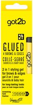 Got2b 2in1 Gel For Brows & Edges - Haarstyling - Wenkbrauwpotlood - Sneldrogende en Transparante - Stijl en Fixeer - 16 ml