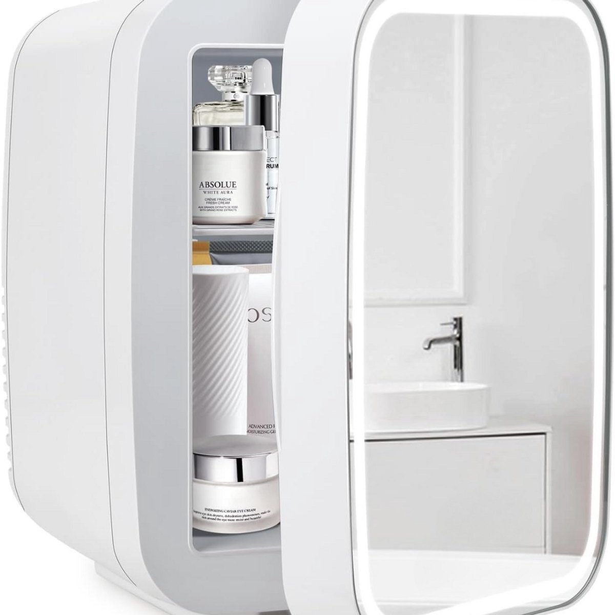 Lexium Mini Fridge for Drinks - Kleine Koelkast - Mini Koelkasten - Minibar - Mini Fridge - Mini Koelkast - Mini Koelkastje -