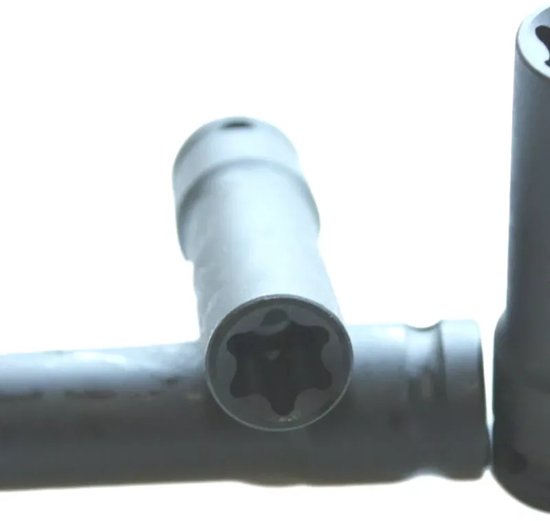 High-Quality Slagmoersleutel Dop zeskant E12 1/2 inch Cr-Mo Crafted from Durable Chroom-Molybdeen-Staal for Precise Fit & Secure Grip in Hand and Impact Screwdrivers