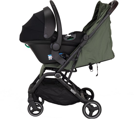 Novi Baby® Cloud Go - adapterset - zwart van Novi Baby® — afbeelding 4