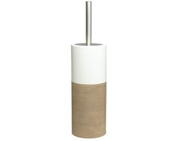 Sealskin Doppio Toiletborstel met houder vrijstaand - Zand