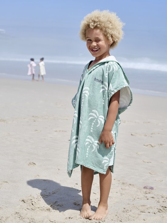 Vertbaudet Bad-/strandponcho voor kinderen, met gerecycled katoen van Merkloos — afbeelding 3