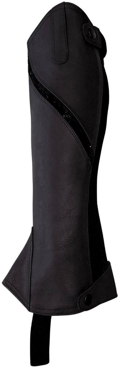 Mondoni Porto Minichaps - Maat: XL - Zwart - Leer