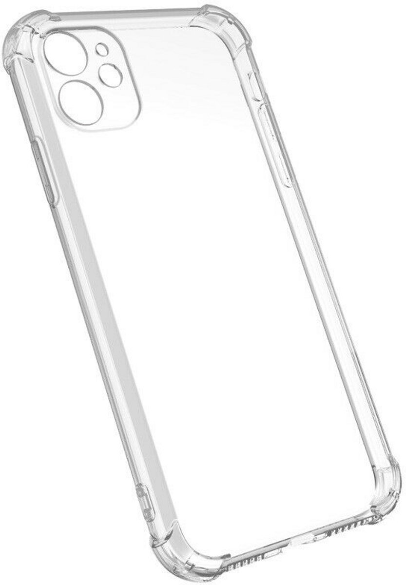 Schokbestendig transparant mobiel hoesje Geschik voor iPhone 12 Mini TPU