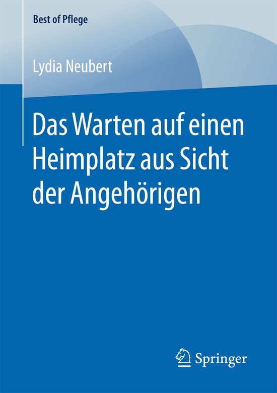 Das Warten auf einen Heimplatz aus Sicht der Angehoerigen - cover