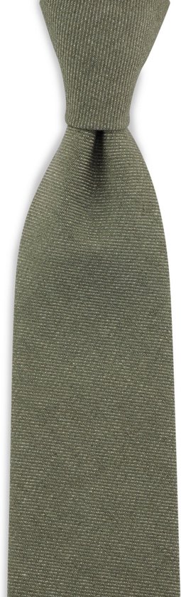 Sir Redman - WORK tie green denim - 55/45% coton-polyester / certifié Oeko-tex - vert armée