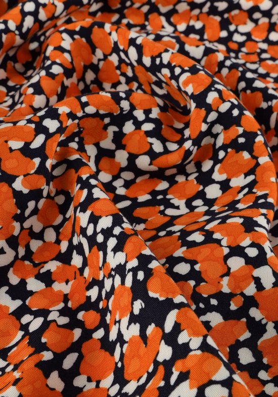 Another Label Jayla Dot Shirt L/s Dames - Jurken - Kleedje - Oranje
