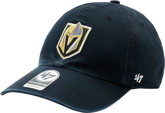 47 Brand NHL Vegas Golden Knights Cap H-RGW31GWS-BK, Mannen, Zwart, Pet, maat: One size