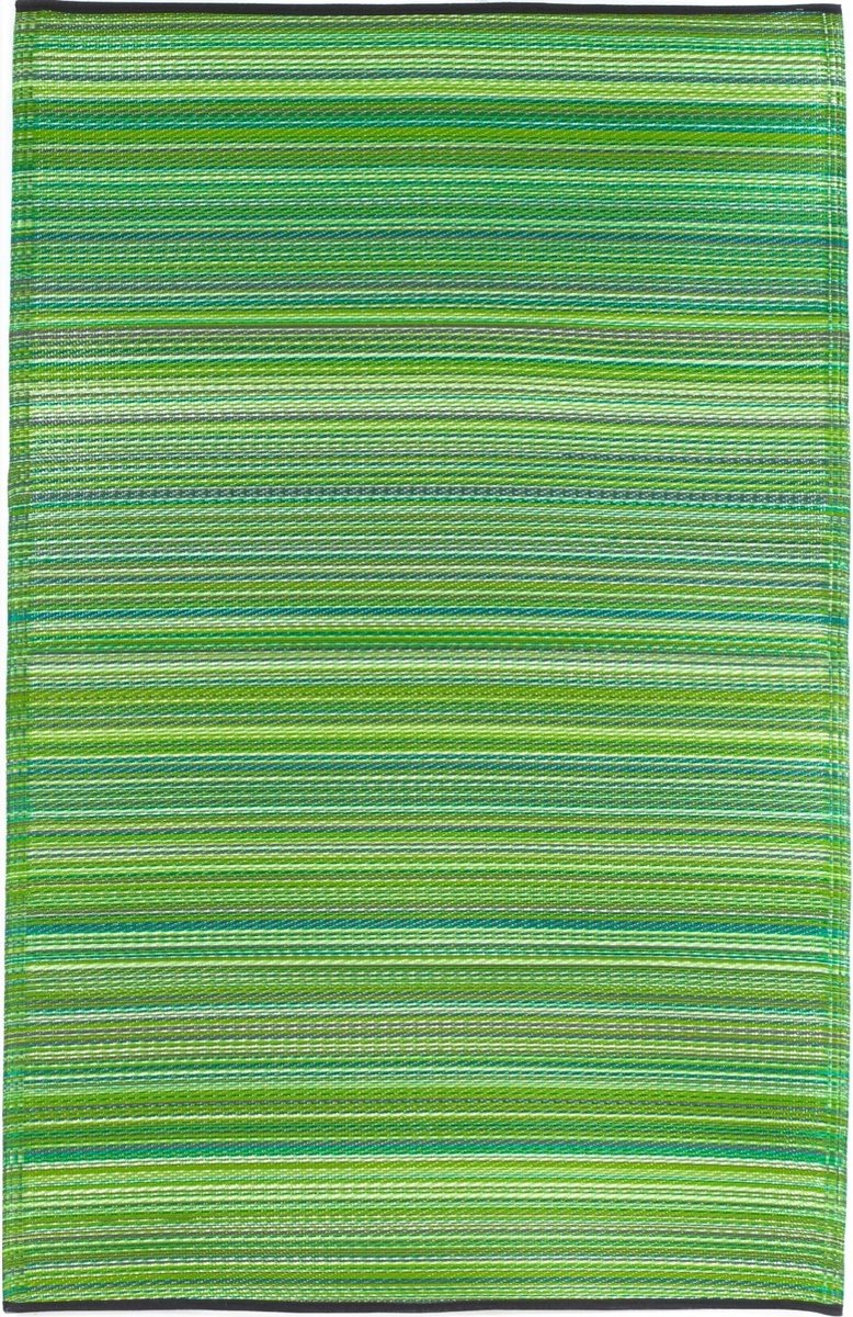 LM-Collection Kingston Outdoor Vloerkleed - 240x300cm - Groen - Plastic - tuintapijt, buitentapijt, tuinkleed, buitenkleed vloerkleed, vloerkleed rond, vloerkleed kinderkamer, vloerkleed laagpolig, vloerkleed 160x230