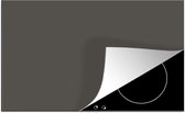 KitchenYeah® Inductie beschermer 90x50 cm - Grijs - Kleuren - Effen - Kookplaataccessoires - Afdekplaat voor kookplaat - Inductiebeschermer - Inductiemat - Inductieplaat mat