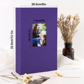 memoboek / fotoalbum foto voor familie, bruiloft, verjaardag - Map Fotoboek 10 x 15 cm