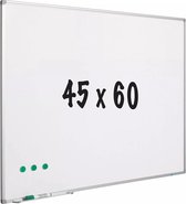 Whitebord Estelle - Geverfd staal - Wit - 45x60cm