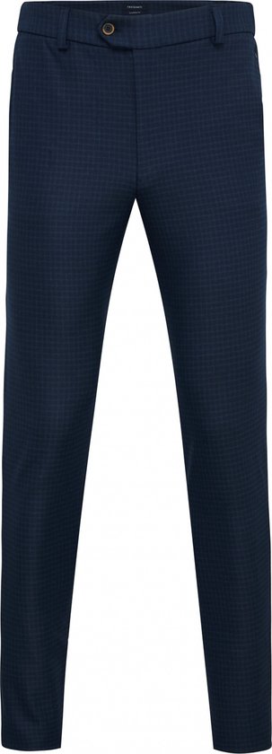 COMISO | Small check trouser Navy (TRPAIA141 - 803)