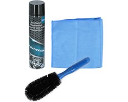 All Ride auto velgen schoonmaken set - borstel/spray/doek - velgenreiniger pakket All Ride auto velgen schoonmaken set - borstel/spray/doek - velgenreiniger pakket