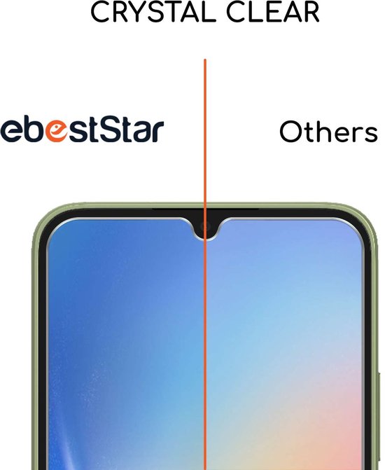 ebestStar - Verre Trempé x2 compatible avec Samsung Galaxy A34 5G, Vitre Protection, Film Anti Casse, Anti Rayures, Sans bulles