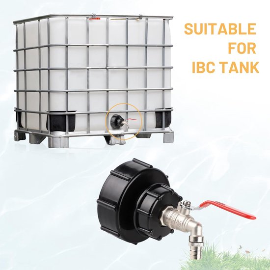 IBC Adapter S100 x 8 3-Zoll mit 2-Zoll Innengewinde - , der online-Shop für