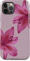 BURGA Telefoonhoesje voor iPhone 12 PRO - Schokbestendige Hardcase Hoesje - Fragile Beauty