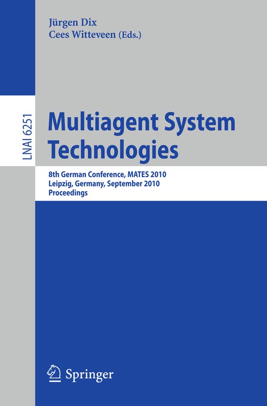Multiagent System Technologies - cover