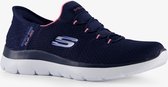 Skechers Slip-ins: Summits dames sneakers blauw - Maat 37 - Extra comfort - Memory Foam