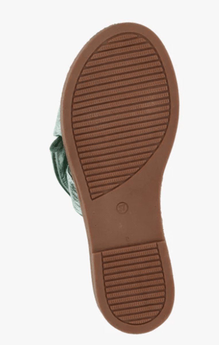 Tango Dames Slipper Audry | Groen | Maat: 37