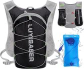 Running Hydratatie Vest met 2L Waterzak Ultralichte Multi Zakken Hydratatie Rugzak voor Vrouwen & Mannen - Ideaal voor Marathon, Fietsen, Wandelen en Camping