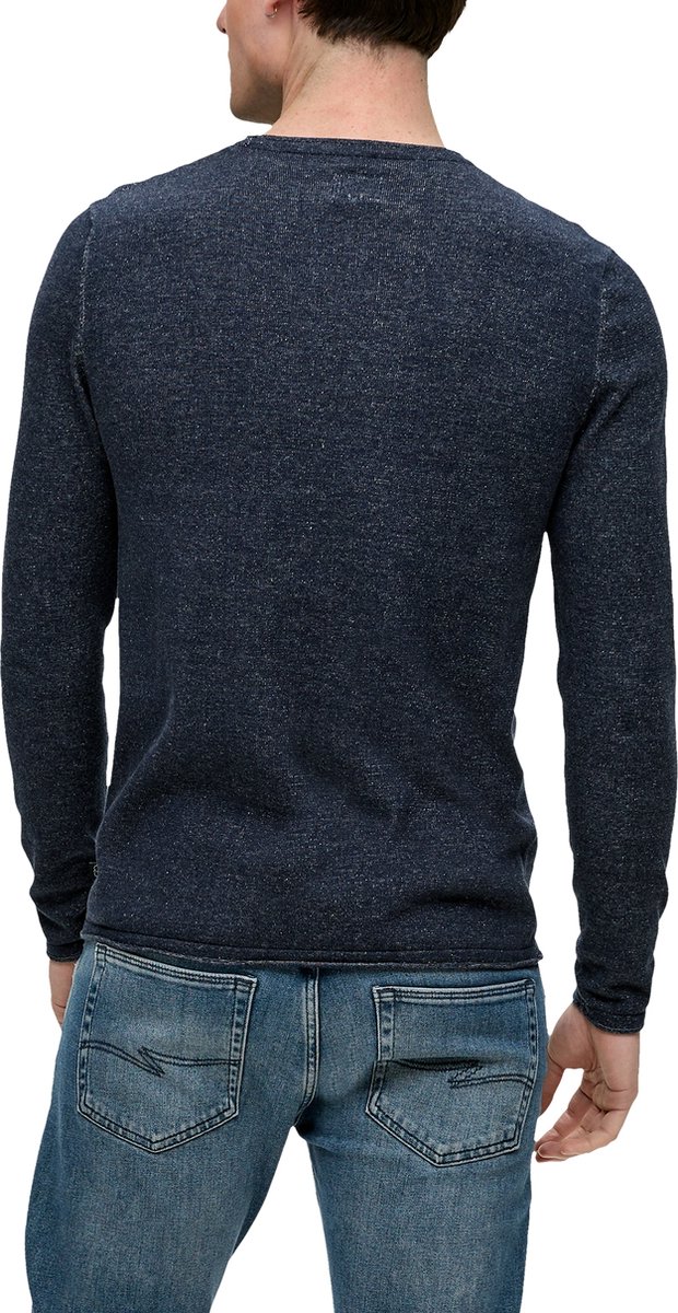 Qs Men-Pull--58W0 BLUE-Maat S — cadeau in Cadeau-ideeën - foto 5