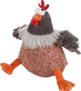 Flamingo Tucky - Speelgoed Honden - Hs Tucky Kip Oranje 25,5x23x25cm - 1st