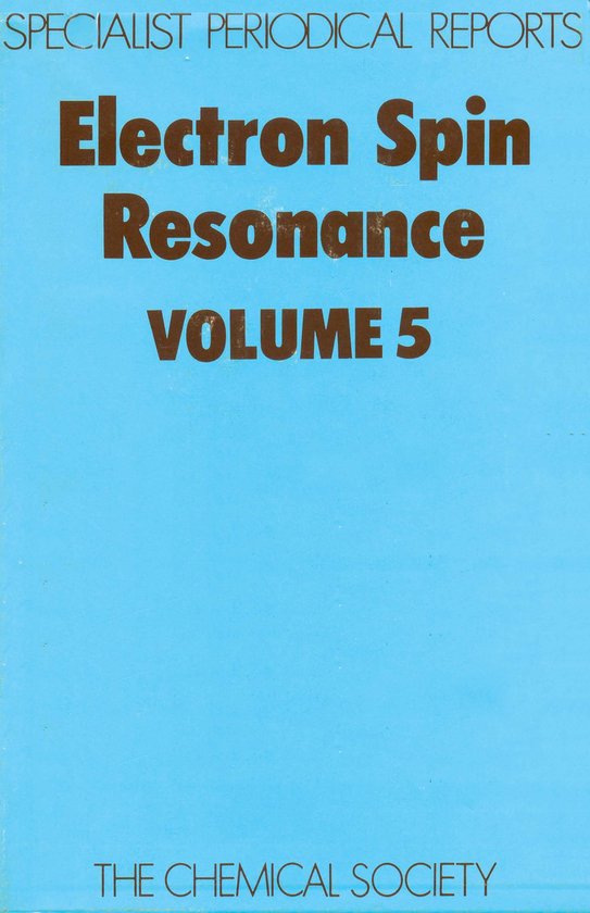 Electron Spin Resonance - cover