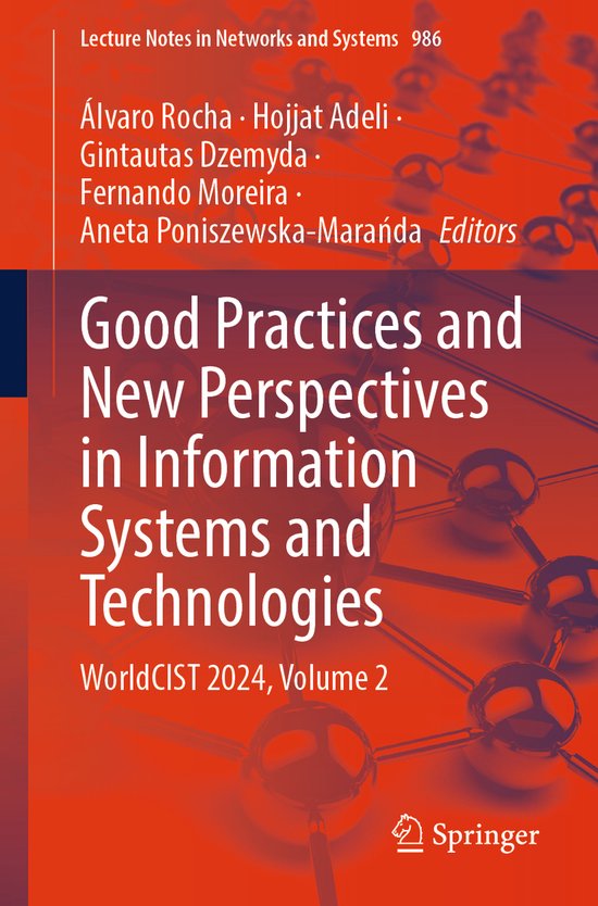 Lecture Notes in Networks and Systems986- Good Practices and ... - cover