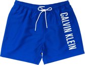 Calvin Klein Medium Zwemshort Heren Zwembroek - Blauw - Maat XL
