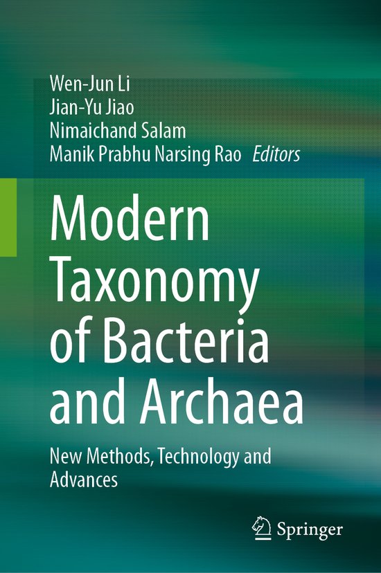 Modern Taxonomy of Bacteria and Archaea - cover