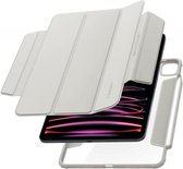 Spigen AirSkin Pro Case adapté pour iPad Pro 11 (2022/2021/2020/2018) - Book Case avec support - Fonction Sleep/réveil - Grijs