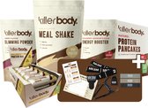 Killerbody Afval Starterspakket - Maaltijdshake & Fatburner - Vanilla & Cherry & Lemon Cheesecake - 0 gr