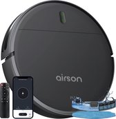 Airson - Robotstofzuiger Met Dweilfunctie - Met Laadstation - Dweilrobot - Huisdieren - Met Afstandsbediening En App