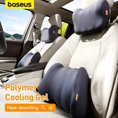 Baseus Auto Nekkussen - Voertuig Hoofdkussen - Stoel Hoofdsteun - Lumbaalsteun voor Auto - Geheugenschuim Reiskussen - Waist Pillow-Black