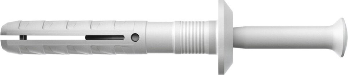Fischer 50x Nagelplug N 6X40/7 P K paddenstoelkop en kunststofnagel - 50342